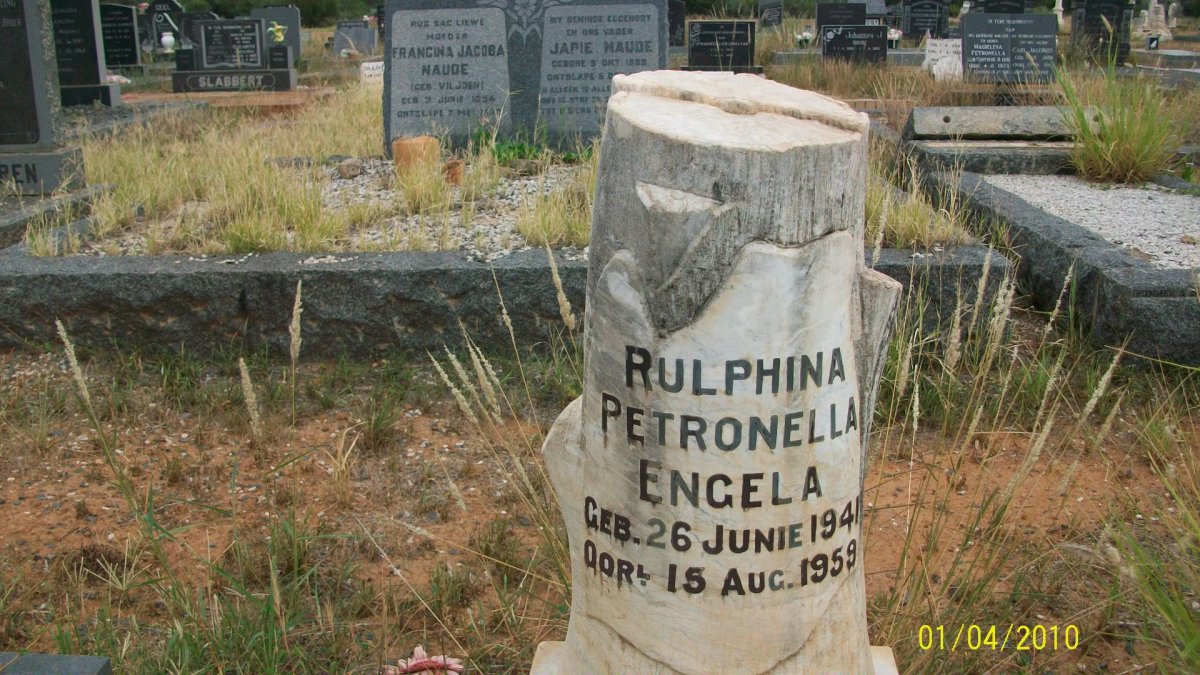 ENGELA Rulphina Petronella 1941-1959