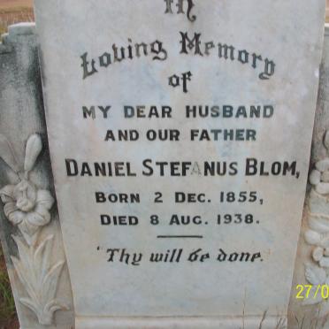BLOM Daniel Stefanus 1855-1938