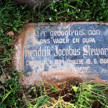 STEWART Hendrik Jacobus 1884-1966