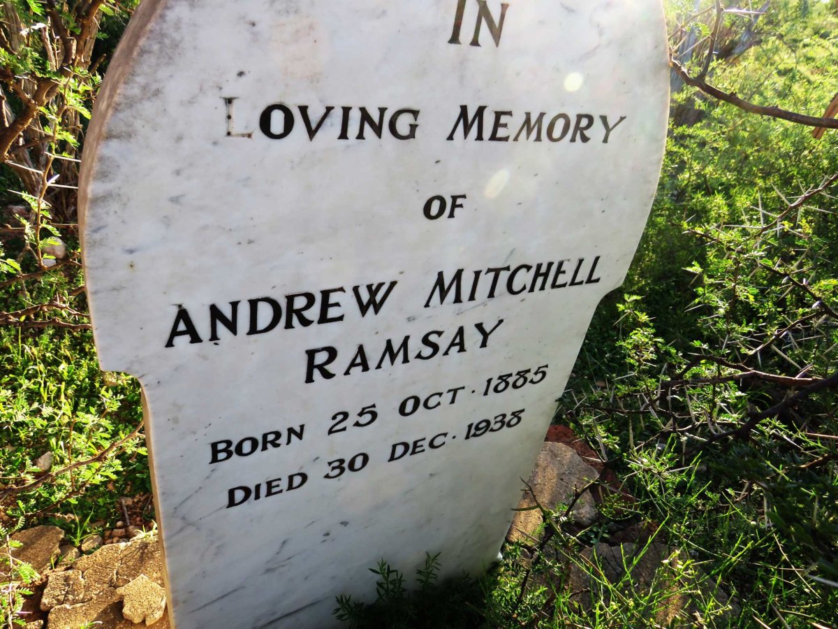 RAMSAY Andrew Mitchell 1885-1938