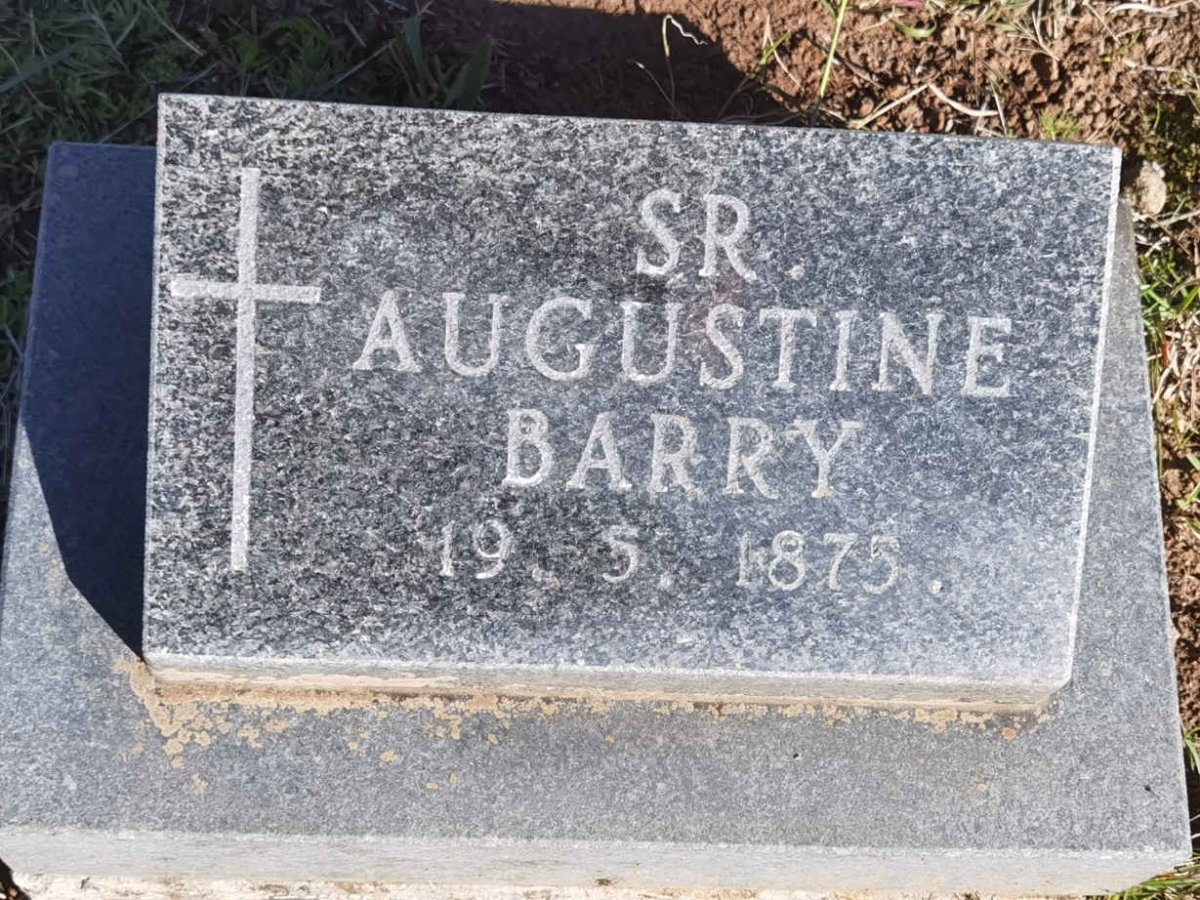 BARRY Augustine -1875