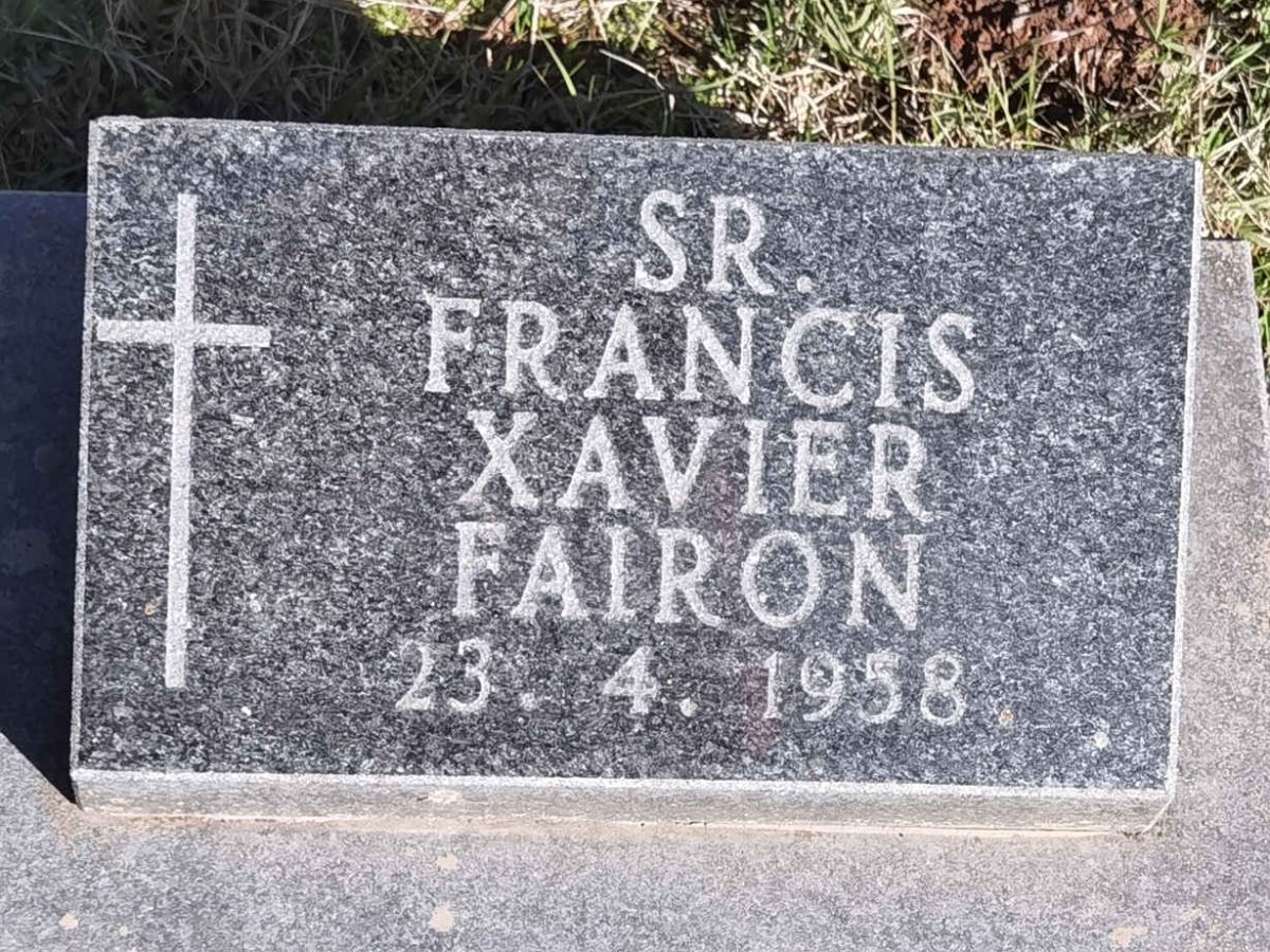 FAIRON Francis Xavier -1958