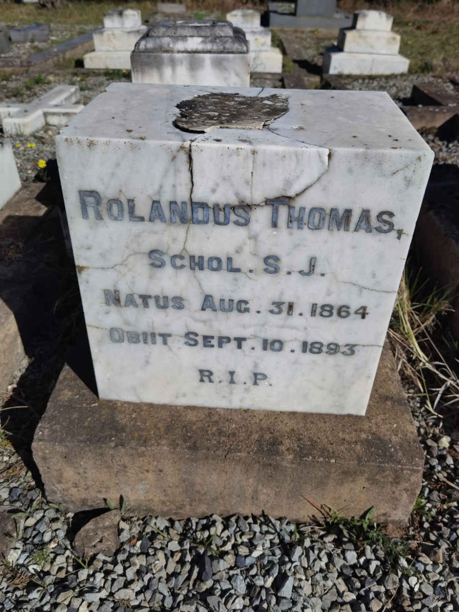 THOMAS Rolandus 1864-1893