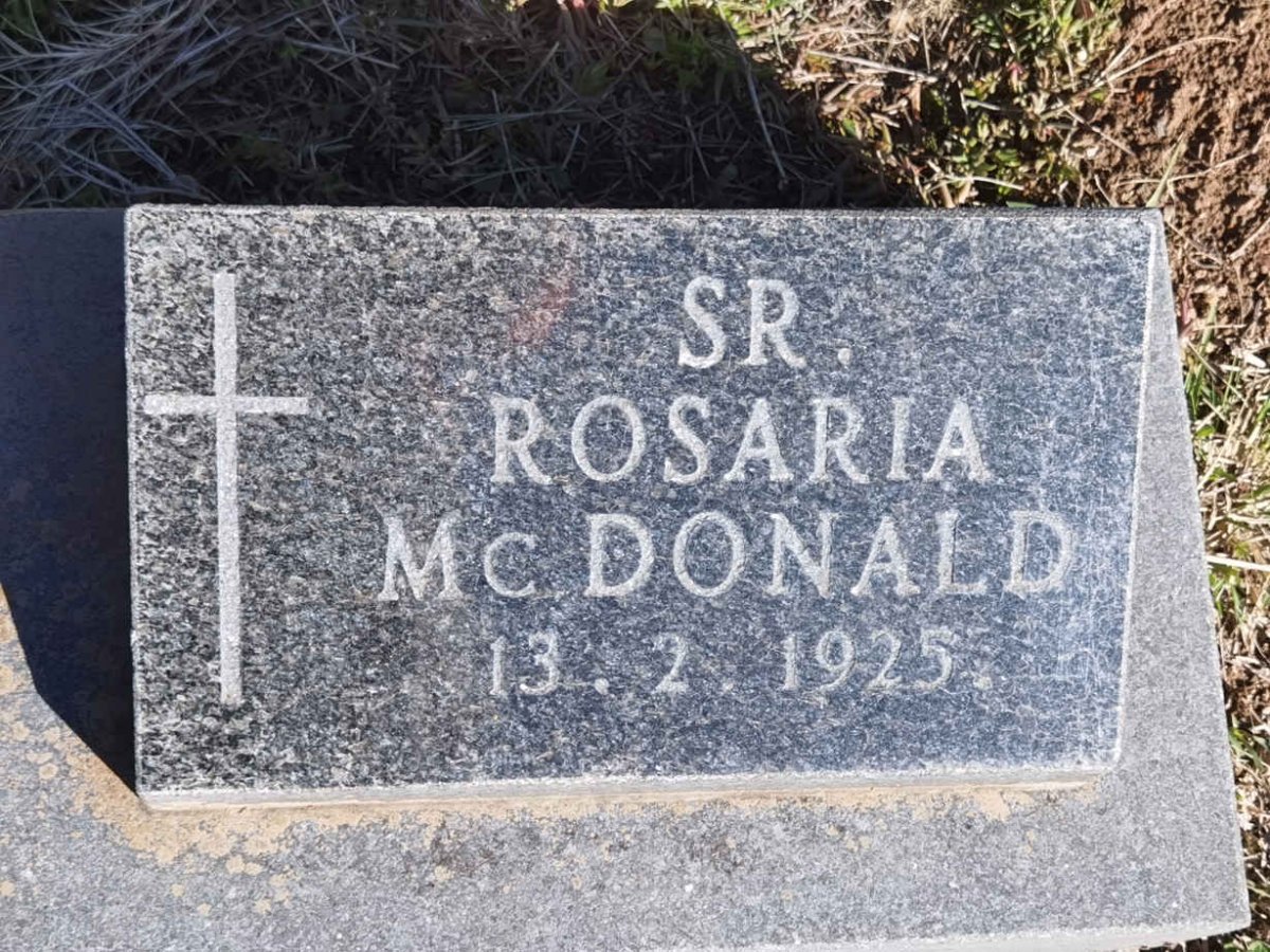 McDONALD Rosaria -1925