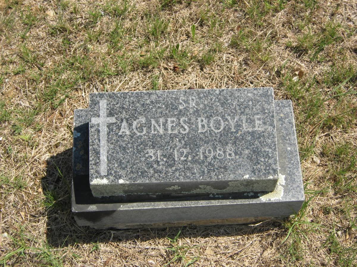 BOYLE Agnes -1988