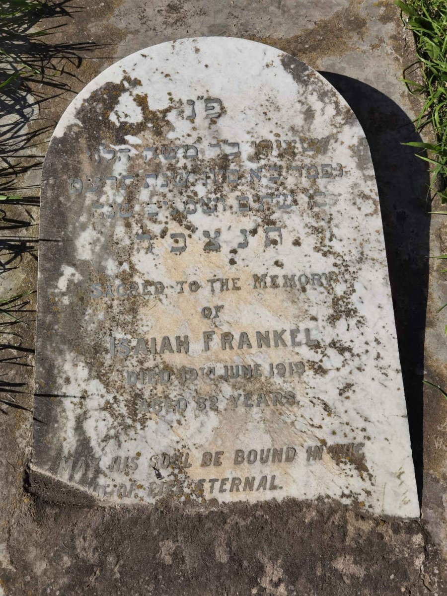 FRANKEL Isaiah -1919