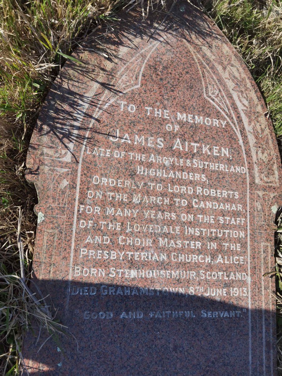 AITKEN James -1913