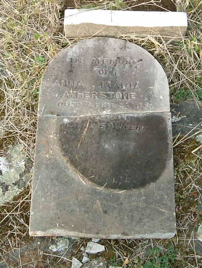 ATHERSTONE Anna Maria nee BOWKER -1895