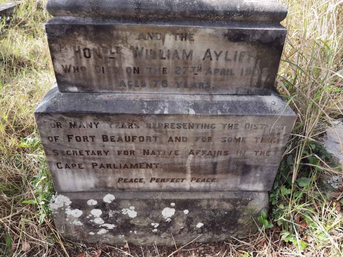 AYLIFF William -1905