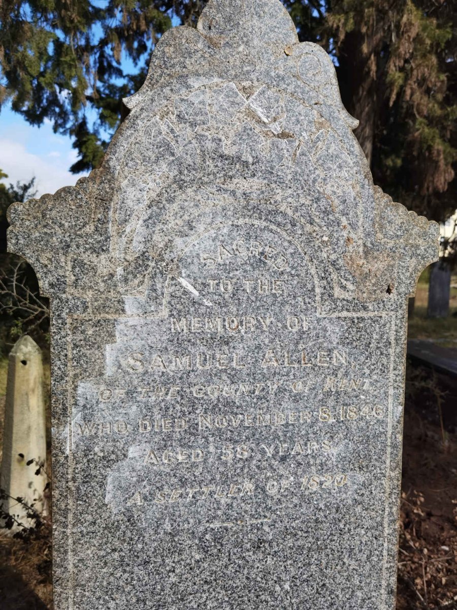 ALLEN Samuel -1846