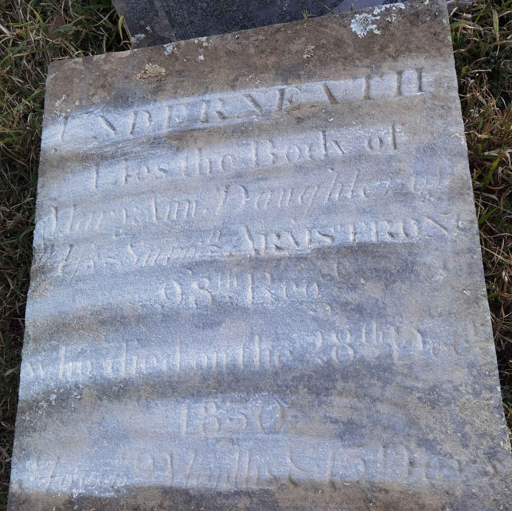 ARMSTRONG Mary Ann -1830