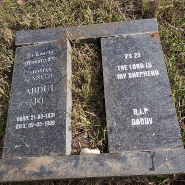ABDUL Thomas Kenneth 1931-1999