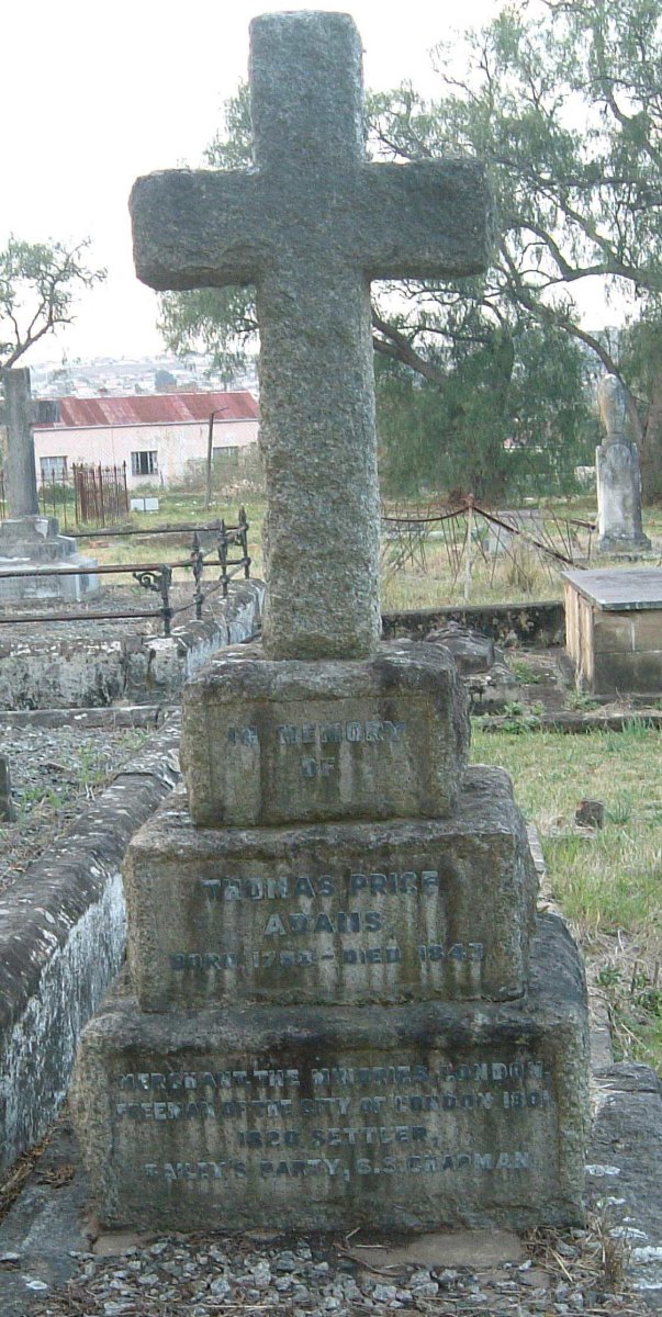 ADAMS Thomas Price 1788-1843