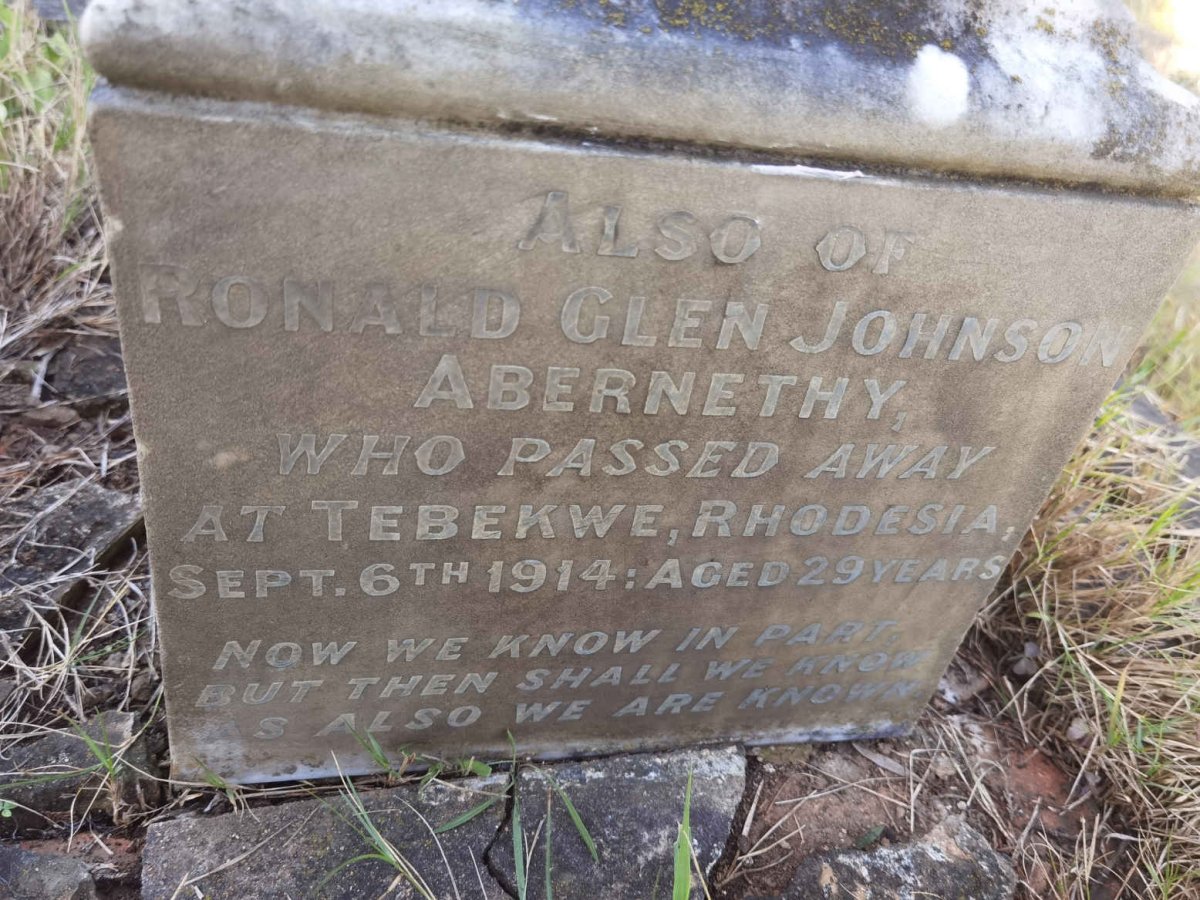 ABERNETHY Roland Glen Johnson -1914