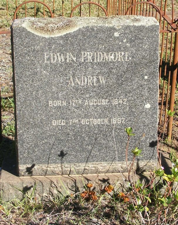 ANDREW Edwin Pridmore 1842-1897
