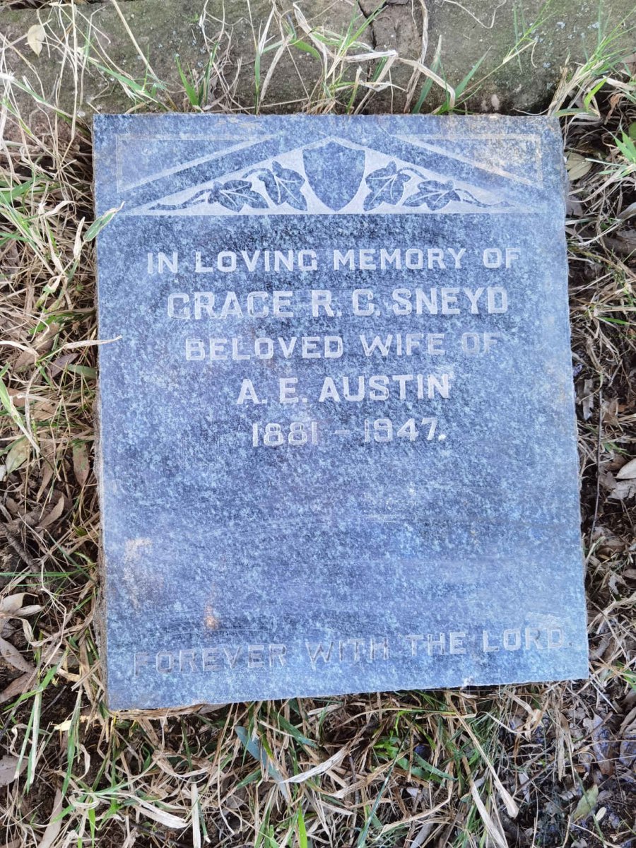 AUSTIN Grace R. nee SNEYD 1881-1947