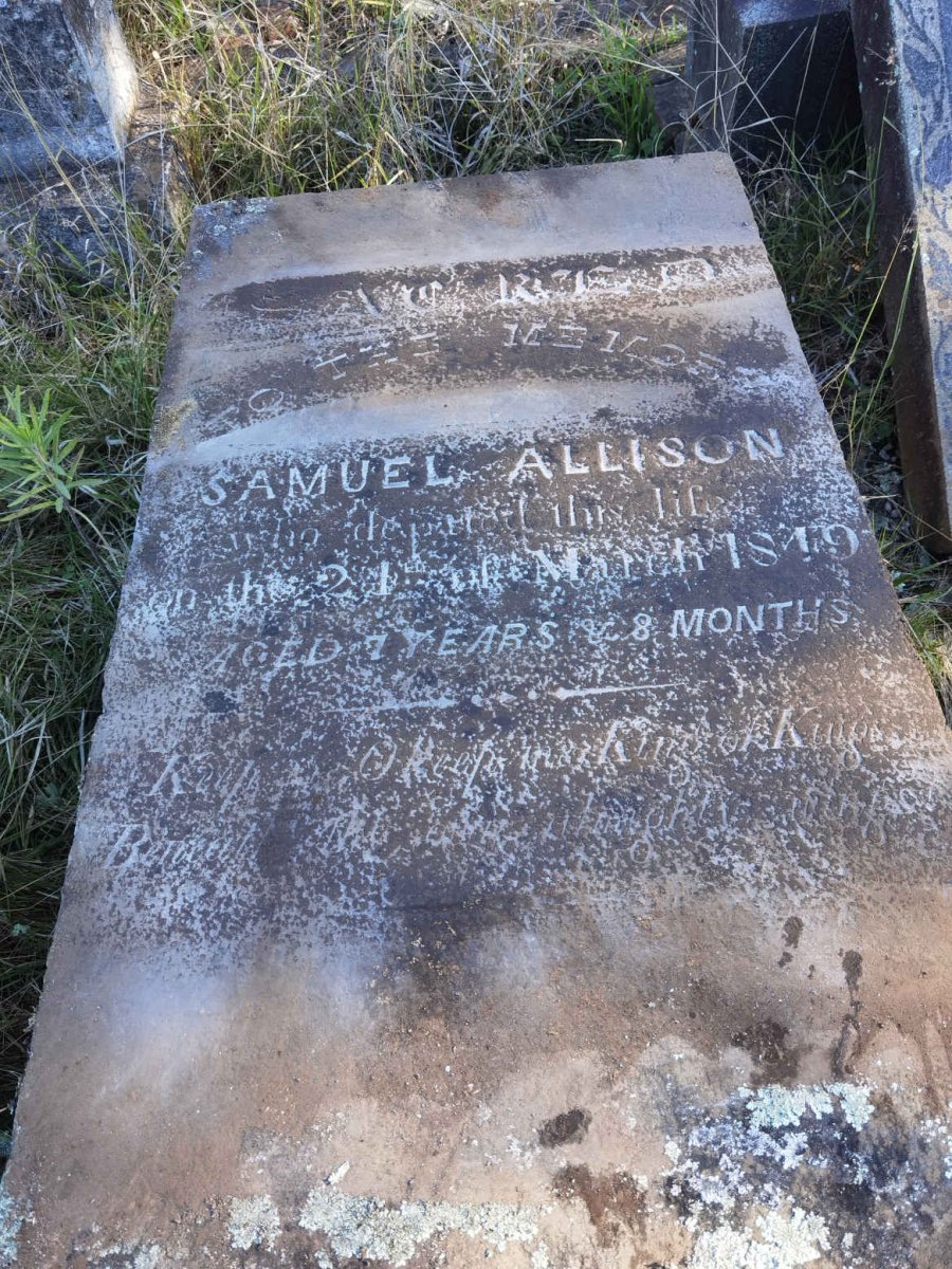 ALLISON Samuel -1849