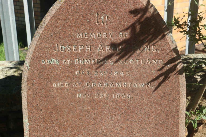 ARMSTRONG Joseph 1843-1899