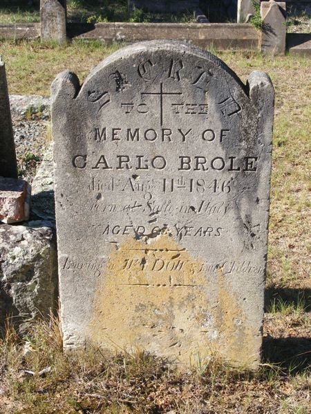 BROLE Carlo -1846