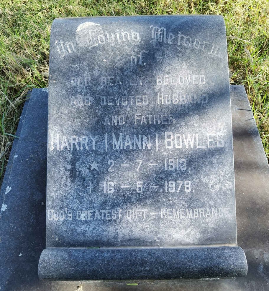 BOWLES Harry 1913-1978