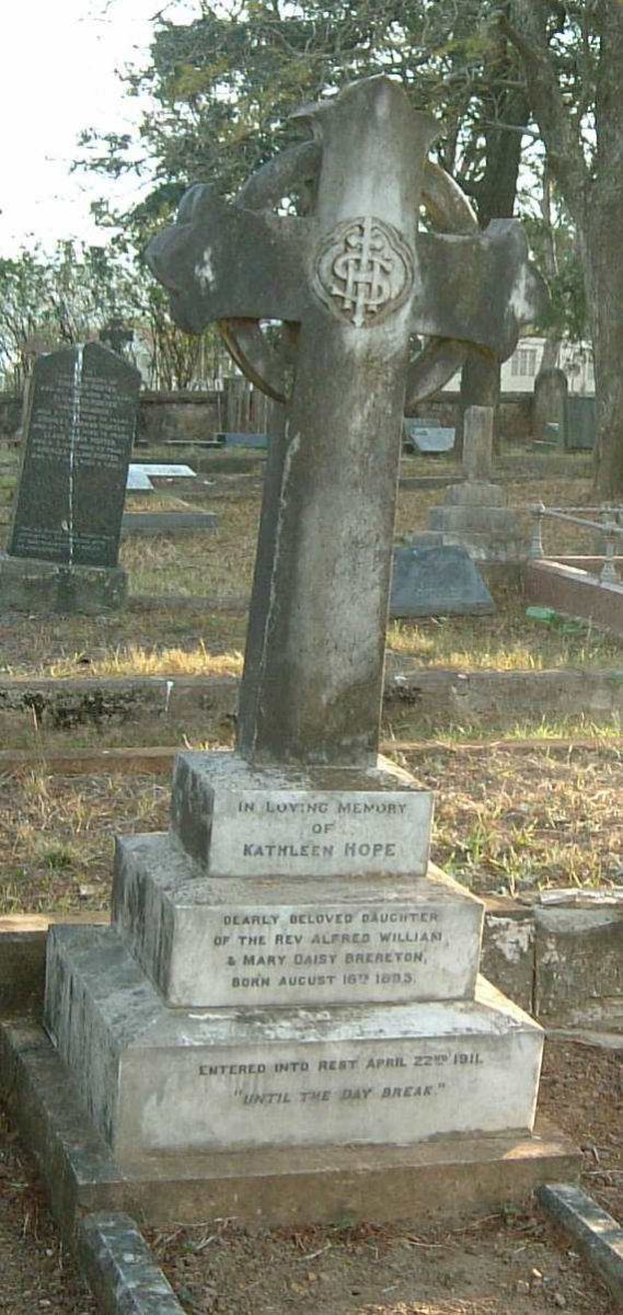BRERETON Kathleen Hope 1893-1911