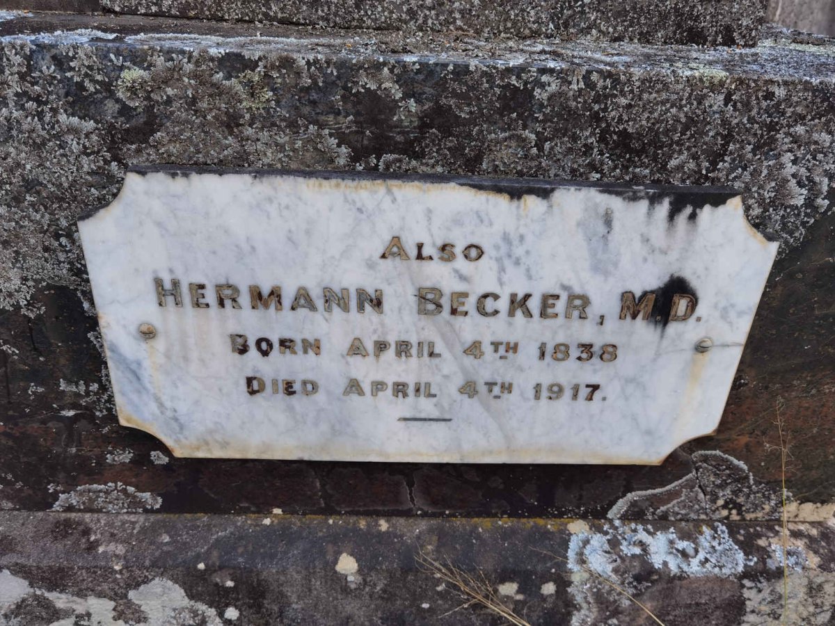 BECKER Hermann 1838-1917