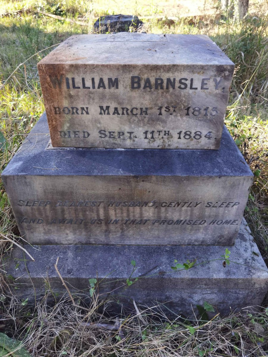 BARNSLEY William 1815-1884