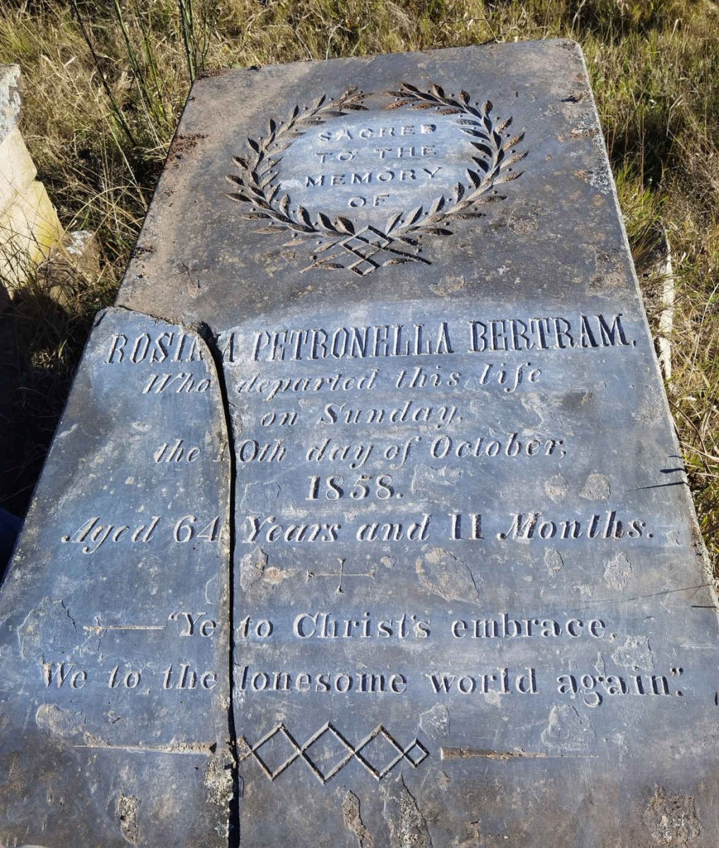 BERTRAM Rosina Petronella -1858
