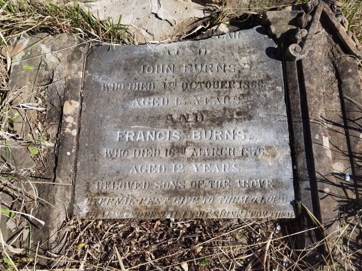 BURNS John -1866 :: BURNS Francis -1876 _1