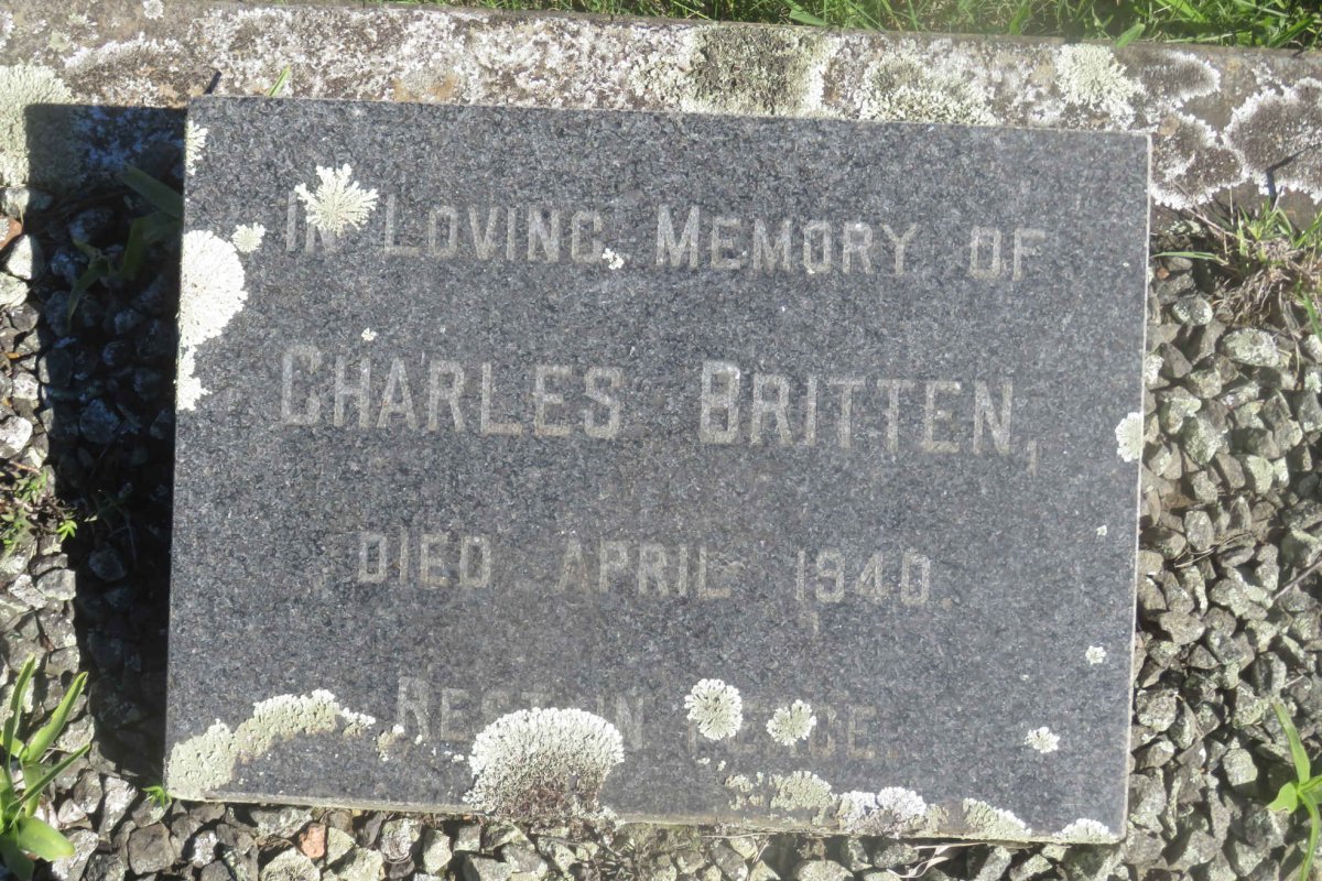 BRITTEN Charles -1940
