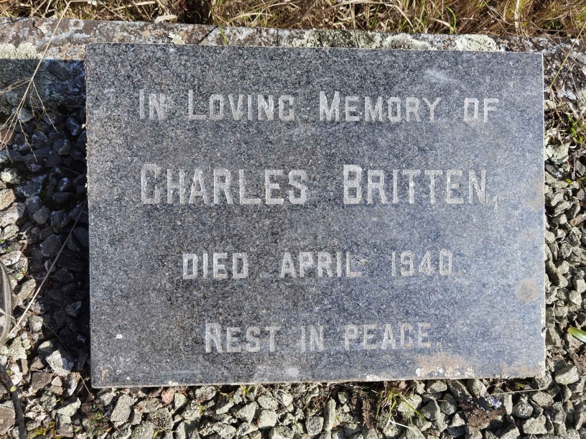 BRITTEN Charles -1940