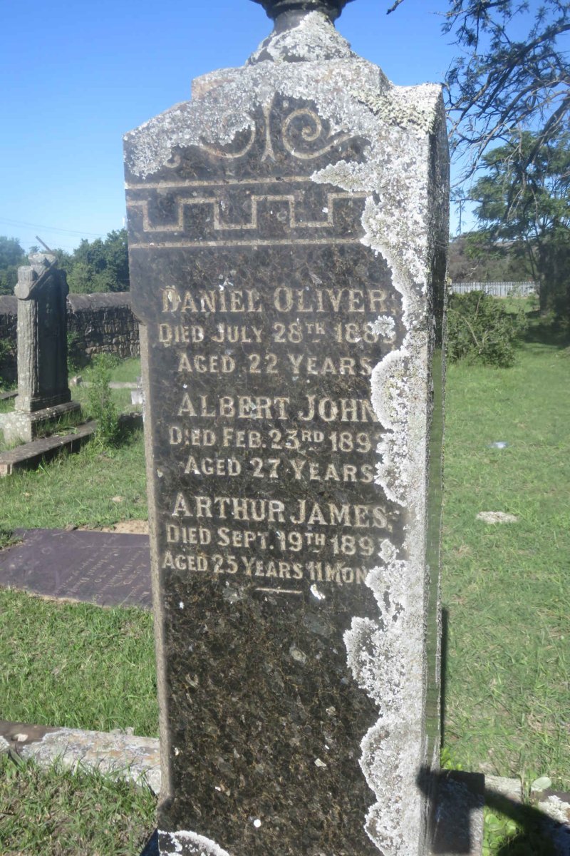 BECKER Daniel Oliver -1883 :: BECKER Albert John -189? :: BECKER  Arthur James -189? :: BECKER Hermann 1838-1917 _1