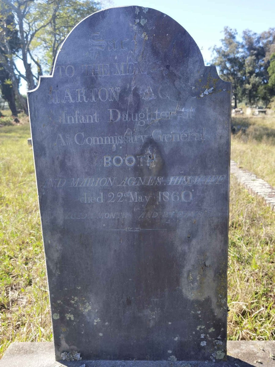 BOOTH Marion Agnes -1860