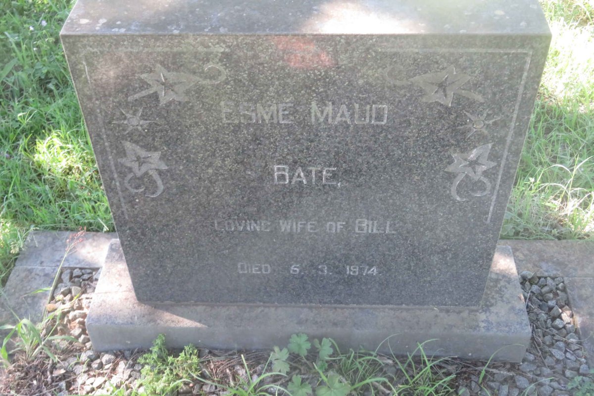 BATE Esme Maud -1974
