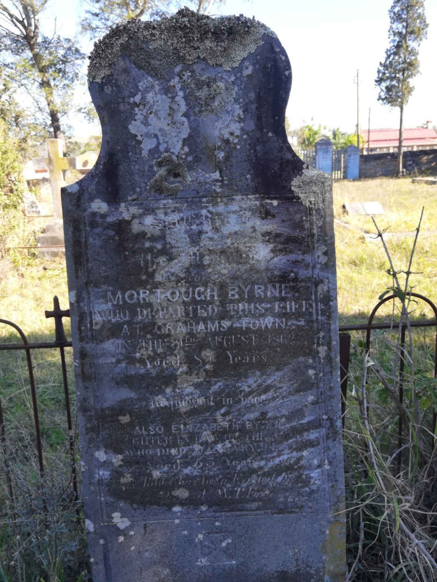 BYRNE Mortough -1862 :: BYRNE Elizabeth -186?