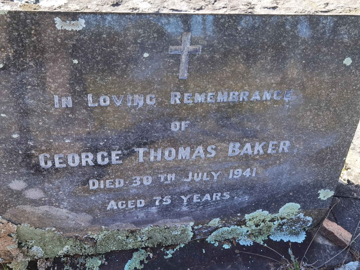 BAKER George Thomas -1941