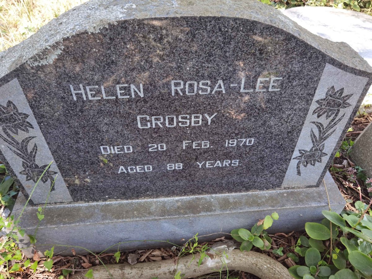 CROSBY Helen Rosa-Lee -1970