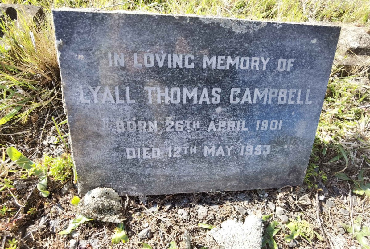 CAMPBELL Lyall Thomas 1901-1953