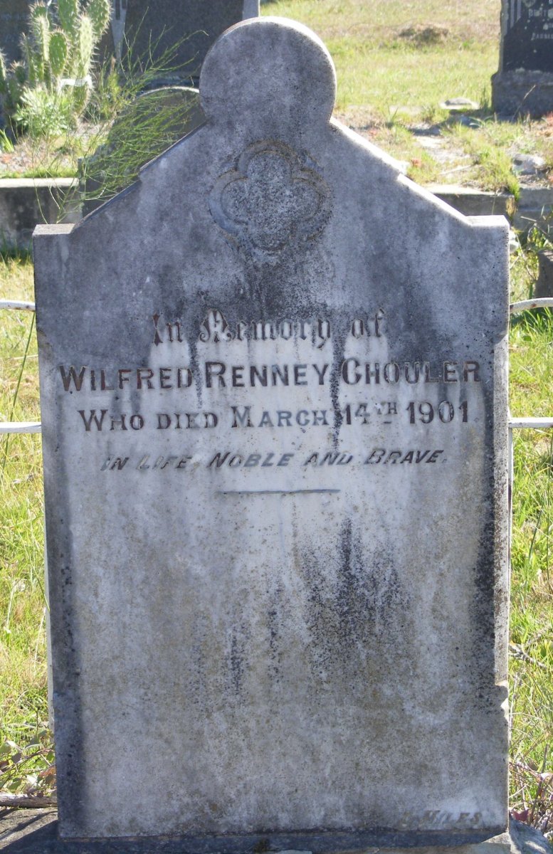 CHOULER Wilfred Renney -1901