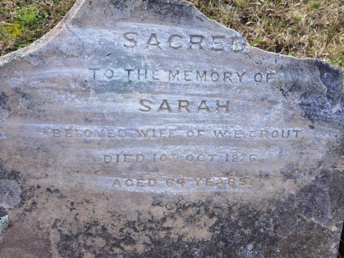 CROUT Sarah -1876