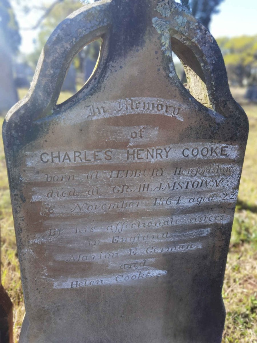 COOKE Charles Henry -1864