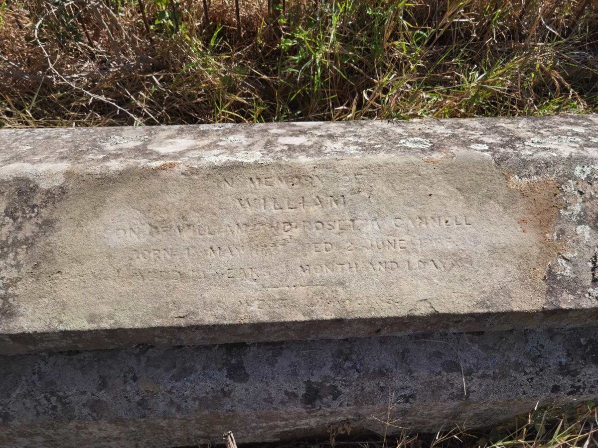 CANNELL William –188?