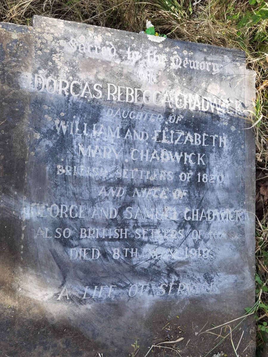 CHADWICK Dorcas Rebecca -1919