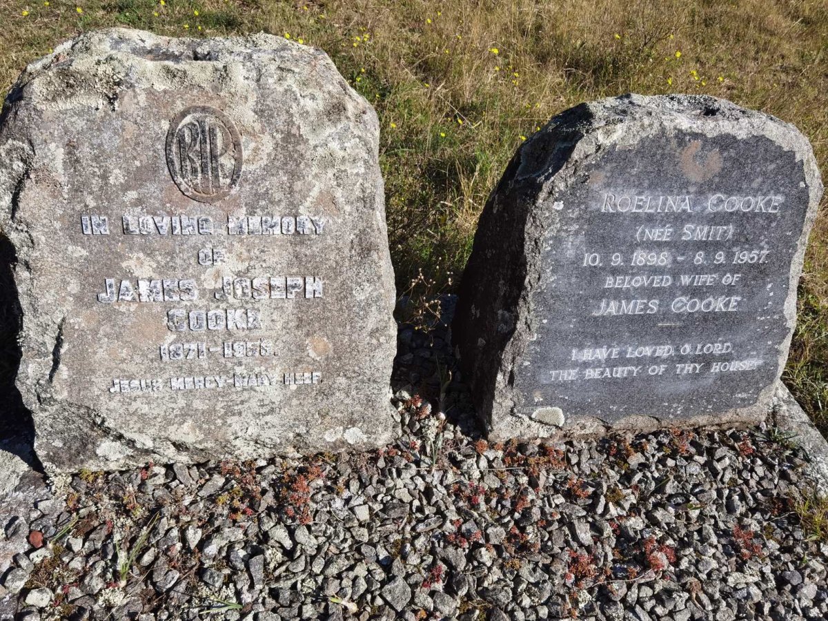 COOKE James Joseph 1871-1956 :: COOKE Roelina nee SMIT 1898-1957