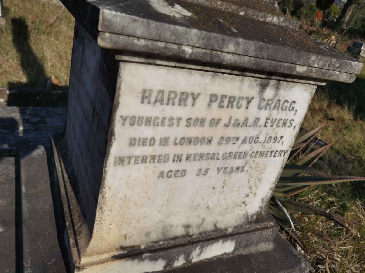 CRAGG Harry Percy -1897
