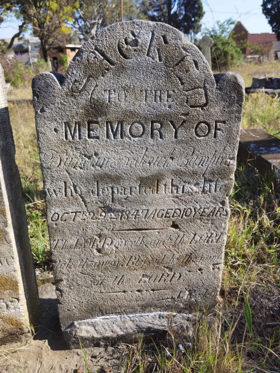 CAMPBELL Duncan Frederick -1847 