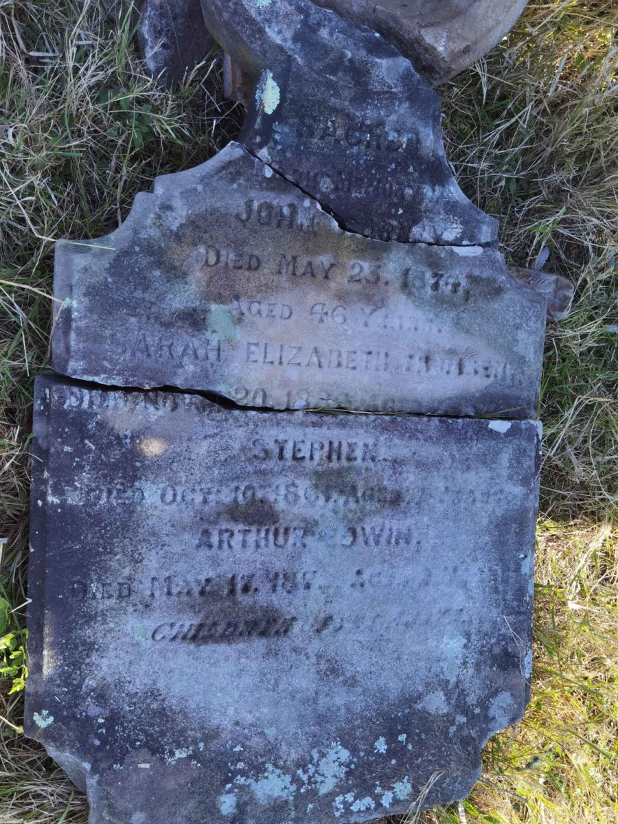 CARNEY John -1872 & Sarah Elizabeth THOMSEN -188? :: CARNEY Stephen -186? :: CARNEY Arthur Edwin -1872
