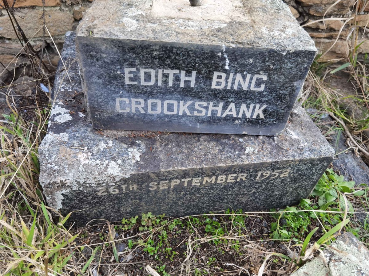 CROOKSHANK Edith nee BING -1952