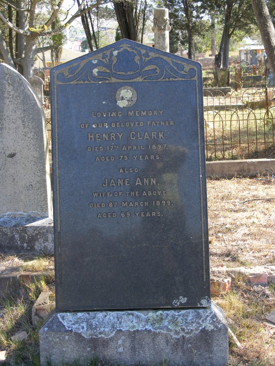 CLARK Henry-1897 &amp; Jane Ann -1899 