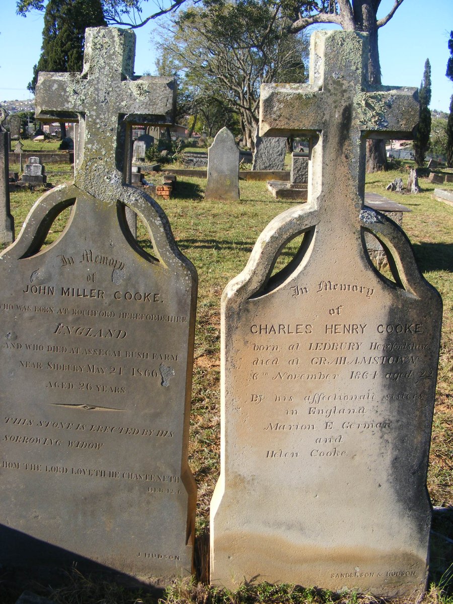 COOKE Charles Henry -1864 :: COOKE John Miller -1866